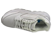 COLUMBUS WFP WALKING BOOST - EXTRA COMFORTABLE WIDE WALKING SHOES FOR MEN - WHITE LACES WL111M