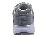 COLUMBUS WFP BEXLEY - EXTRA COMFORTABLE WIDE WALKING SHOES FOR WOMEN - GREY LACES BL234W